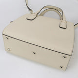 Gucci 607722 CAO0G 9522 2WAY Soho Tote Bag leather white Women