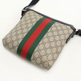 Gucci 471454 Ofidia Diagonal shoulder bag GG Supreme beige mens