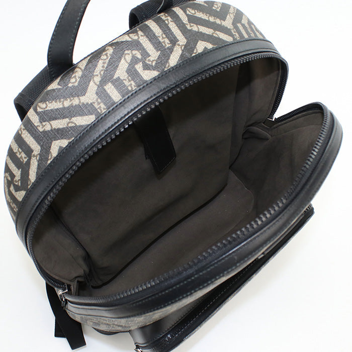 Gucci 406370 Backpack GG Kaleido Backpack PVC brown unisex