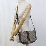 Gucci 601044 Ofidia Diagonal Shoulder Bag GG Supreme beige Women