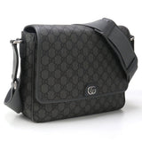 Gucci 761741 FACJY 1244 Medium Ofidia Diagonal shoulder bag GG Supreme gray mens