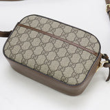 Gucci 760196 Small bag Horsebit 1955 Shoulder Bag GG Supreme/leather beige Women