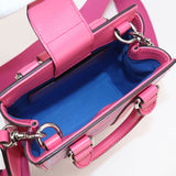 Gucci 696010 Mini 2WAY GG emboss Tote Bag leather pink Women