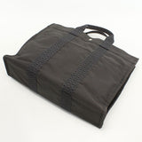 Hermes Her Line MM Tote Bag canvas gray unisex