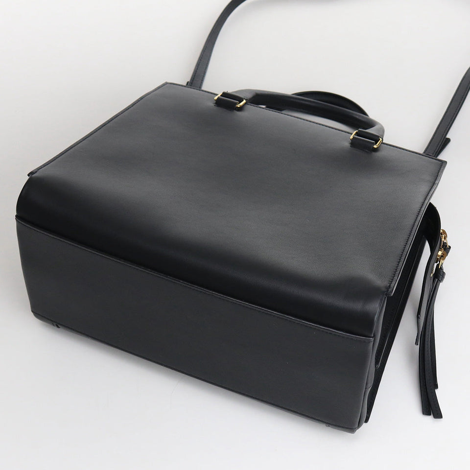 Saint Laurent- Eastside Shoulder Handbag Leather Black