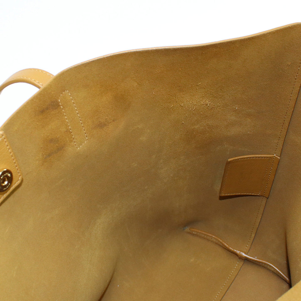 Saint Laurent- Sack Shopping Tote Bag Leather