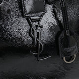 Saint Laurent- Baby Cabas Handbag Enamel Black
