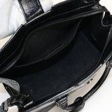 Saint Laurent- Baby Cabas Handbag Enamel Black