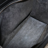 Saint Laurent- Baby Cabas Handbag Enamel Black