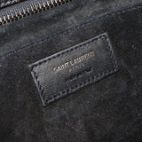 Saint Laurent- Baby Cabas Handbag Enamel Black