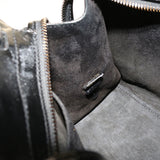 Saint Laurent- Baby Cabas Handbag Enamel Black