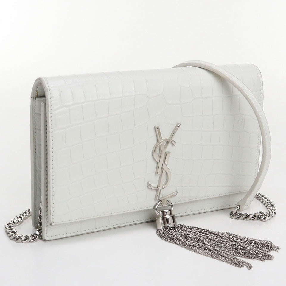 Saint Laurent- Chain Wallet Crossbody Shoulder Bag Calf