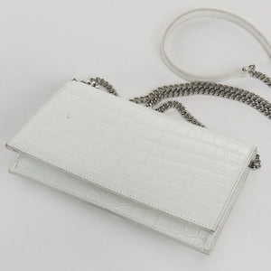 Saint Laurent- Chain Wallet Crossbody Shoulder Bag Calf