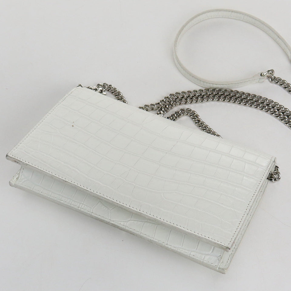 Saint Laurent- Chain Wallet Crossbody Shoulder Bag Calf