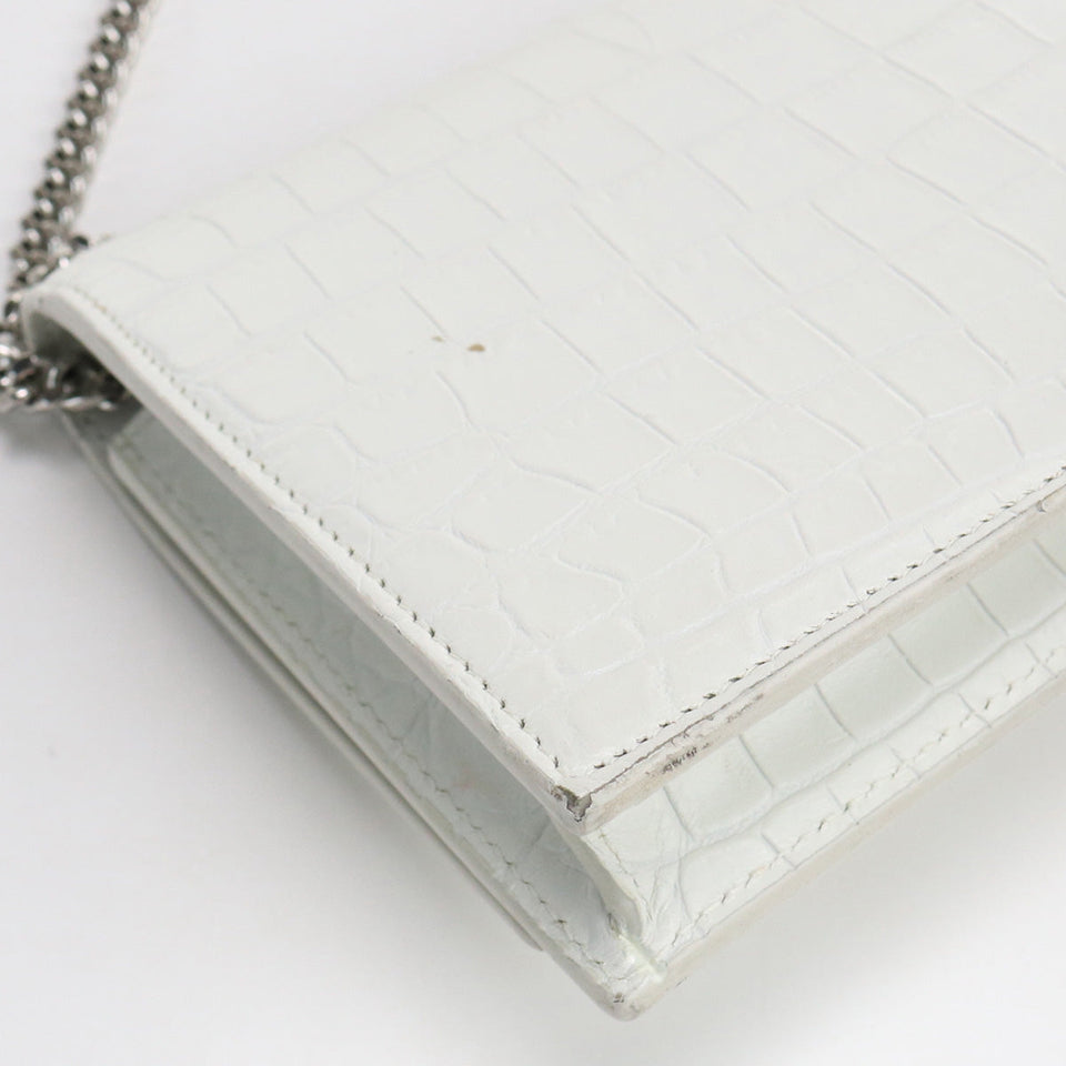 Saint Laurent- Chain Wallet Crossbody Shoulder Bag Calf