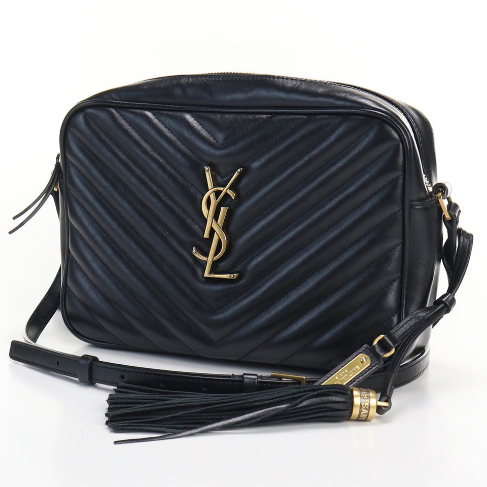 Saint Laurent- Lou Camera Bag Crossbody Shoulder Bag Leather