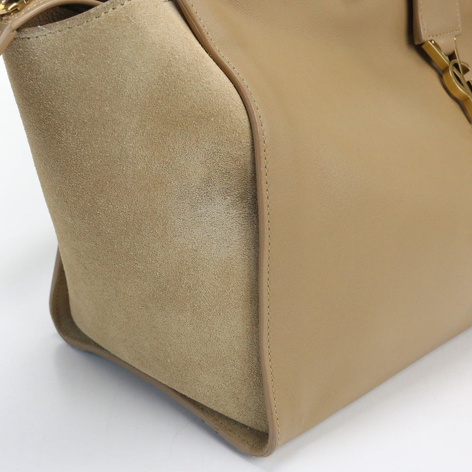 Saint Laurent- Downtown Cabas 2way Handbag Leather