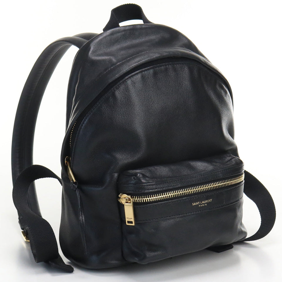 Saint Laurent- Backpack Rucksack Leather Black
