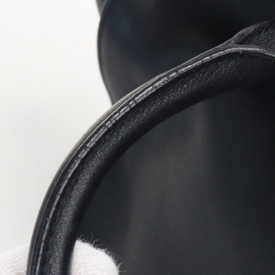 Saint Laurent- Downtown Cabas Handbag Leather Black