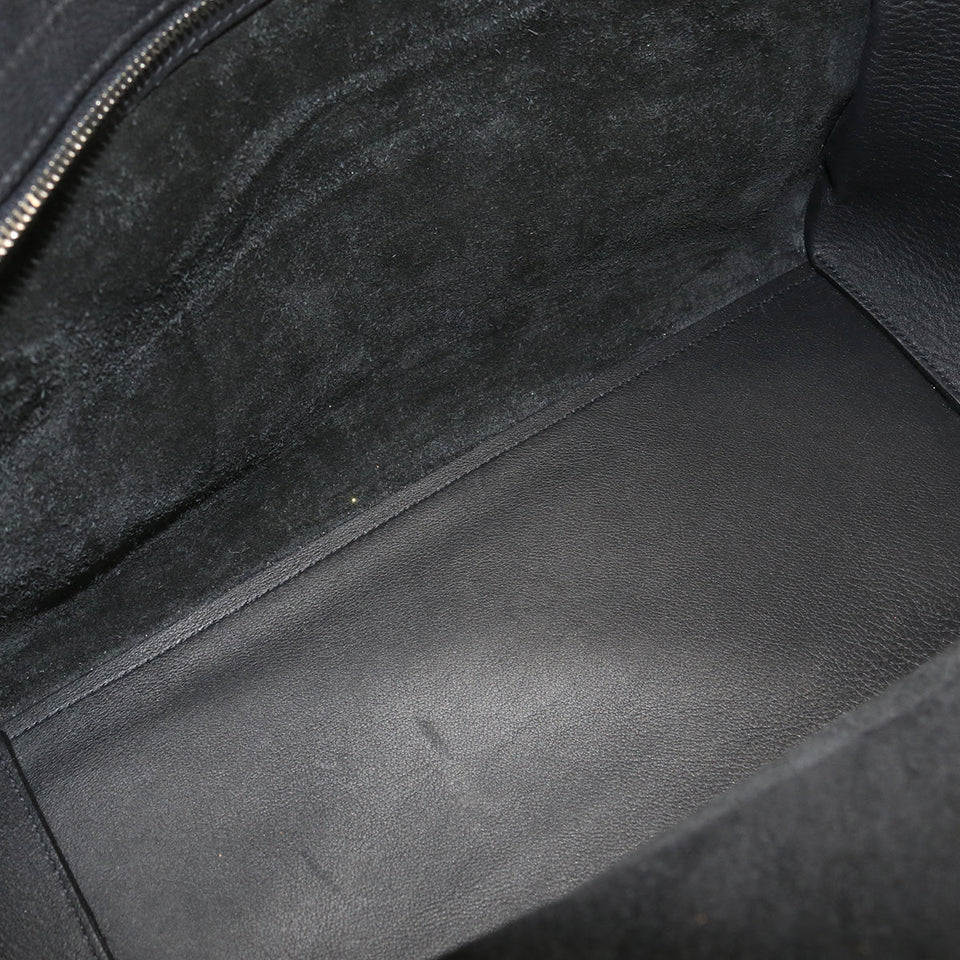 Saint Laurent- Downtown Cabas Handbag Leather Black