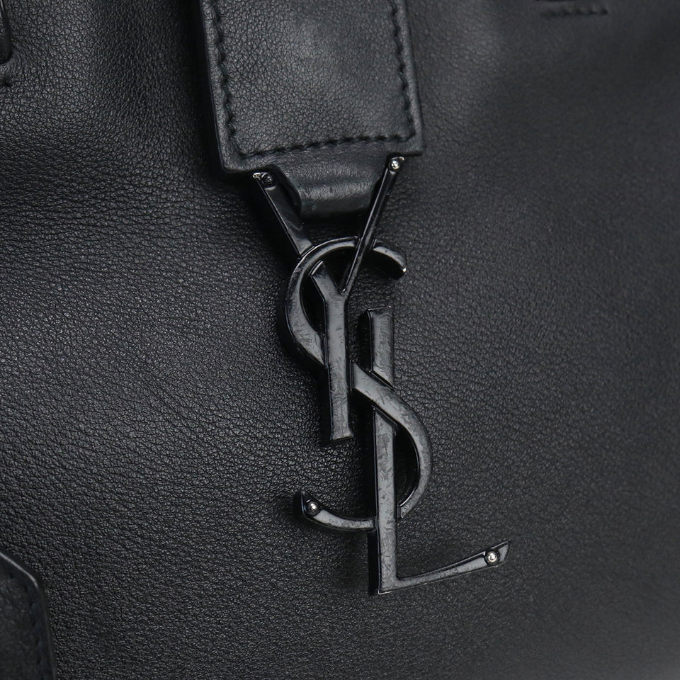 Saint Laurent- Baby Downtown Cabas Handbag Leather
