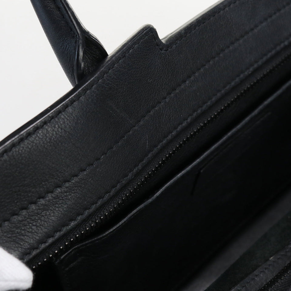 Saint Laurent- Baby Downtown Cabas Handbag Leather