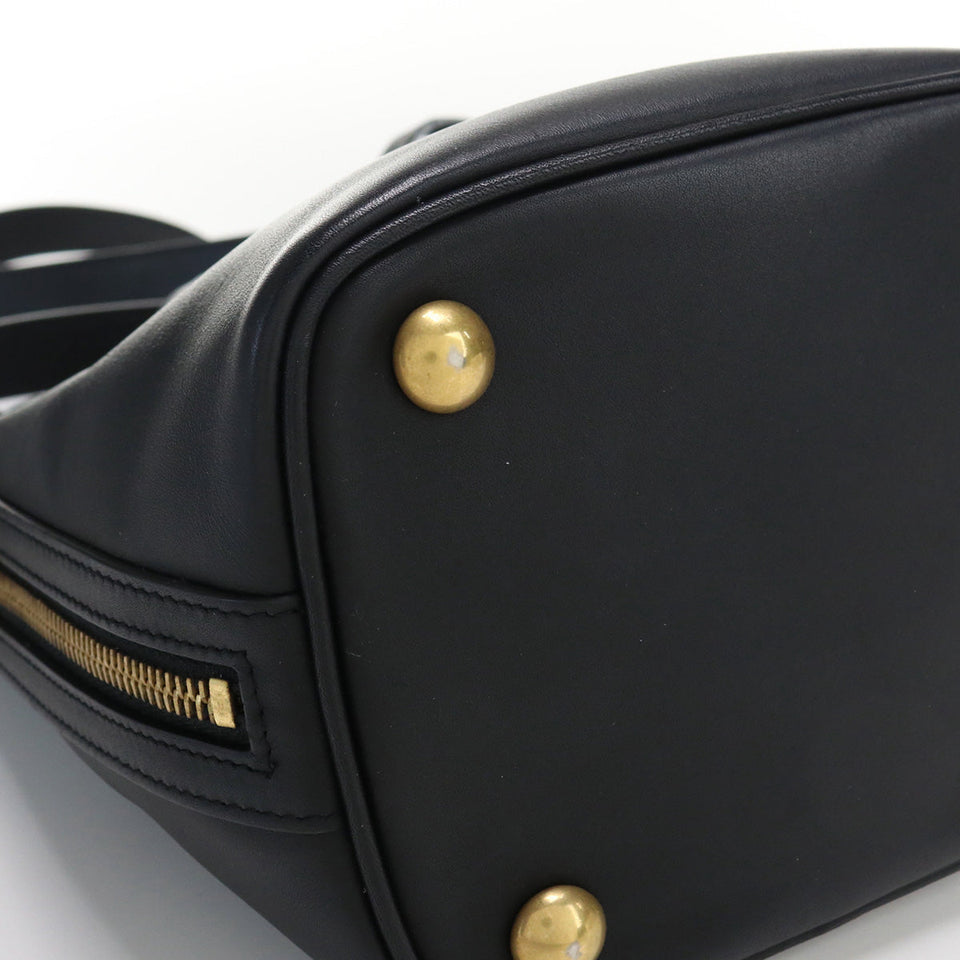 Saint Laurent- Emmanuel Bucket Crossbody Shoulder Bag Leather