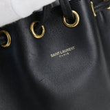 Saint Laurent- Emmanuel Bucket Crossbody Shoulder Bag Leather