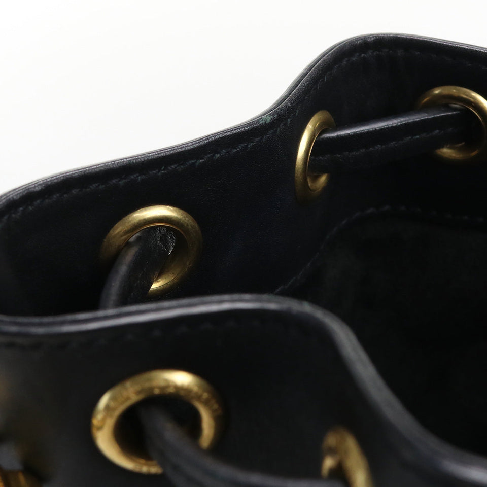 Saint Laurent- Emmanuel Bucket Crossbody Shoulder Bag Leather