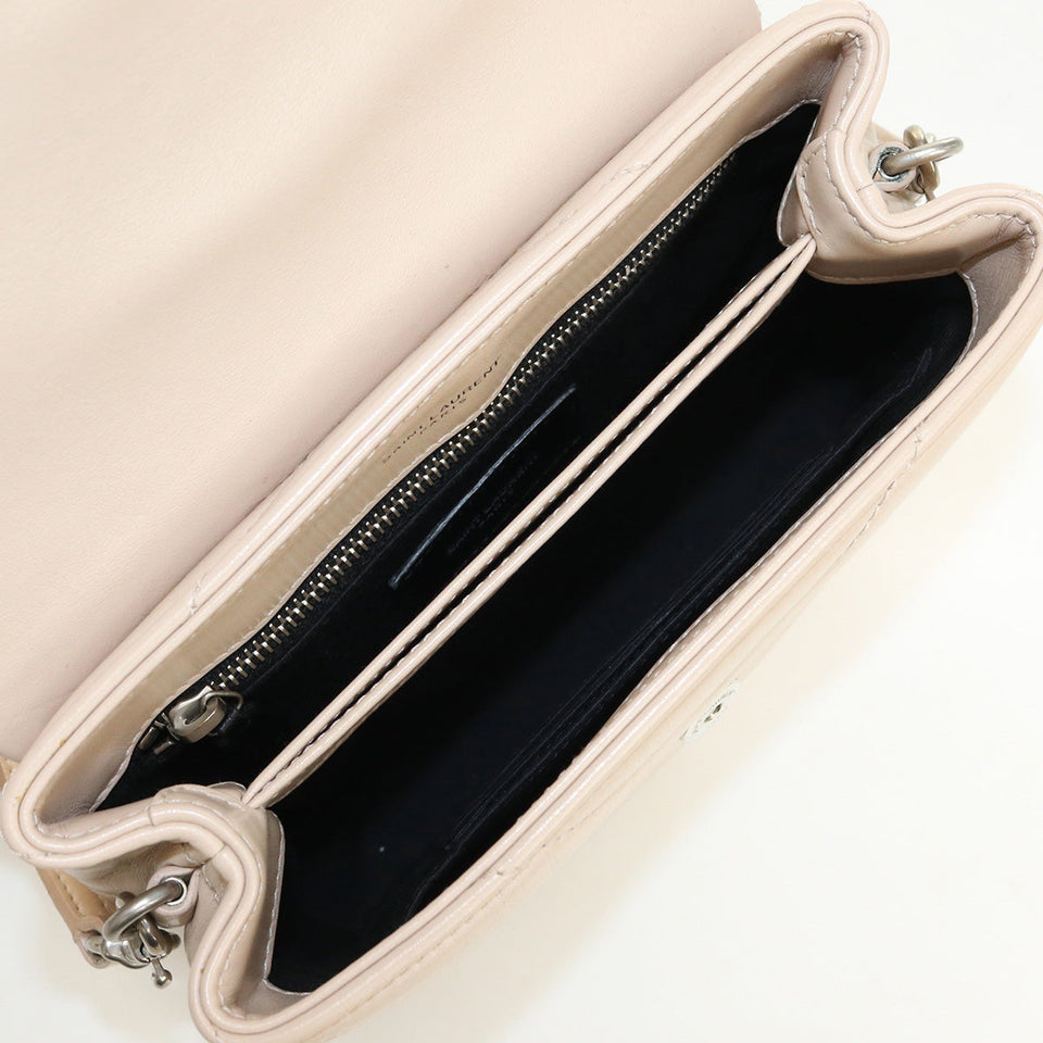 Saint Laurent- Lulu Toy Bag Crossbody Shoulder Leather