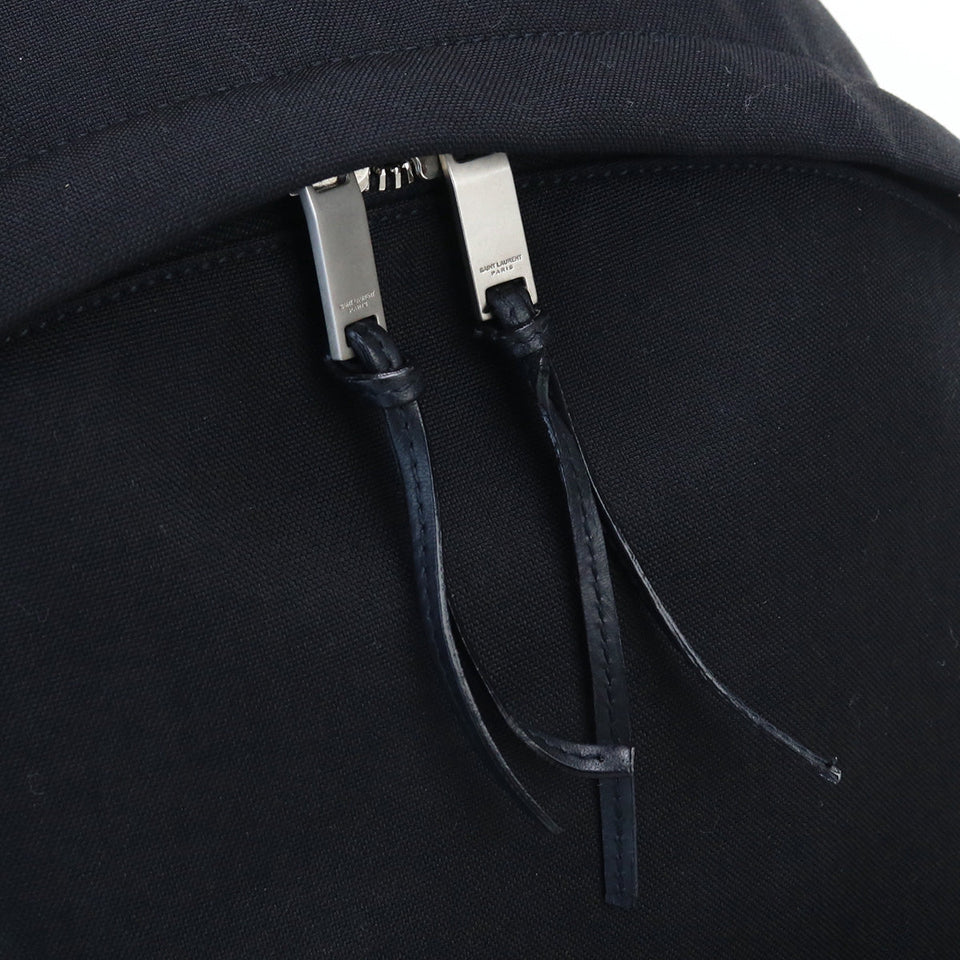 Saint Laurent- City Backpack Nylon Black
