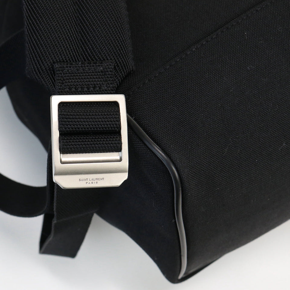 Saint Laurent- City Backpack Nylon Black