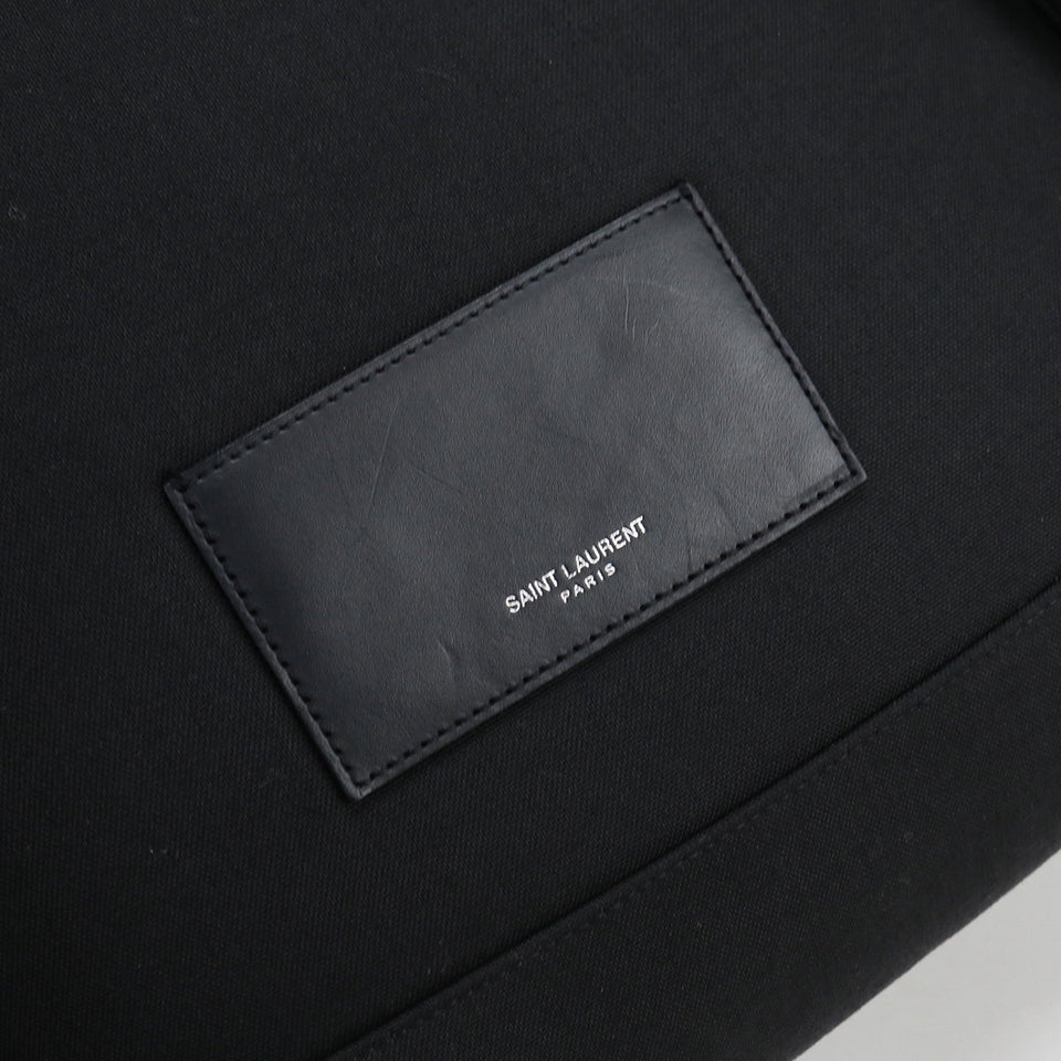 Saint Laurent- City Backpack Nylon Black