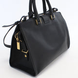 Saint Laurent- Petit Cabas Y Line Handbag Leather Black