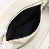 Saint Laurent- Cava Rive Gauche Handbag Leather White