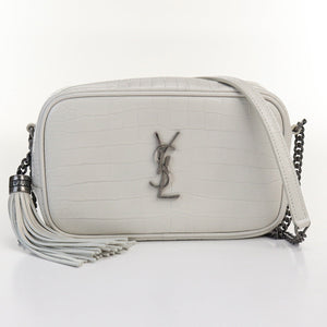Saint Laurent- Roux Mini Crossbody Shoulder Bag Leather