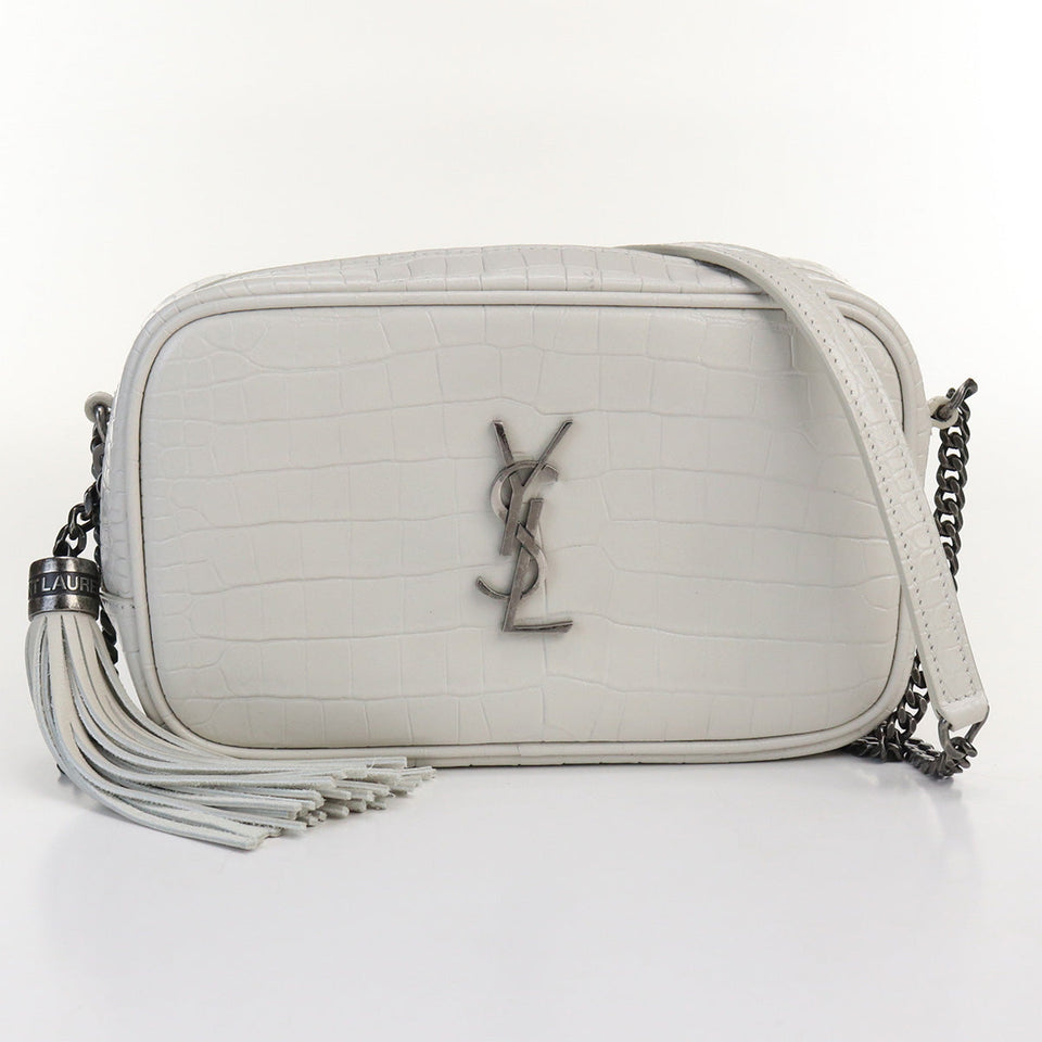 Saint Laurent- Roux Mini Crossbody Shoulder Bag Leather