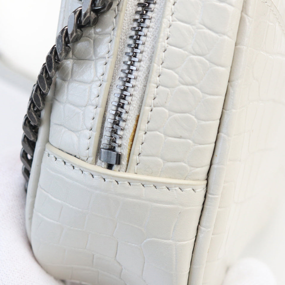 Saint Laurent- Roux Mini Crossbody Shoulder Bag Leather