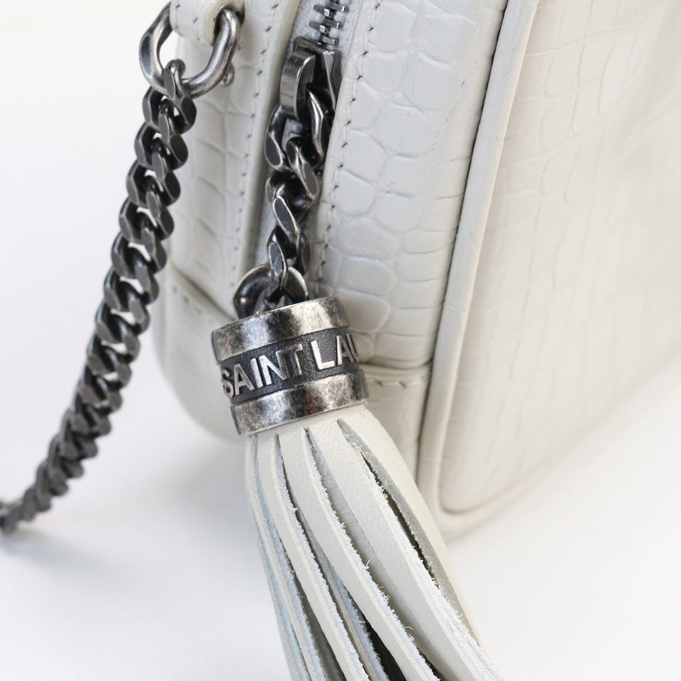 Saint Laurent- Roux Mini Crossbody Shoulder Bag Leather