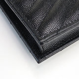Saint Laurent- Chain Wallet Leather Black