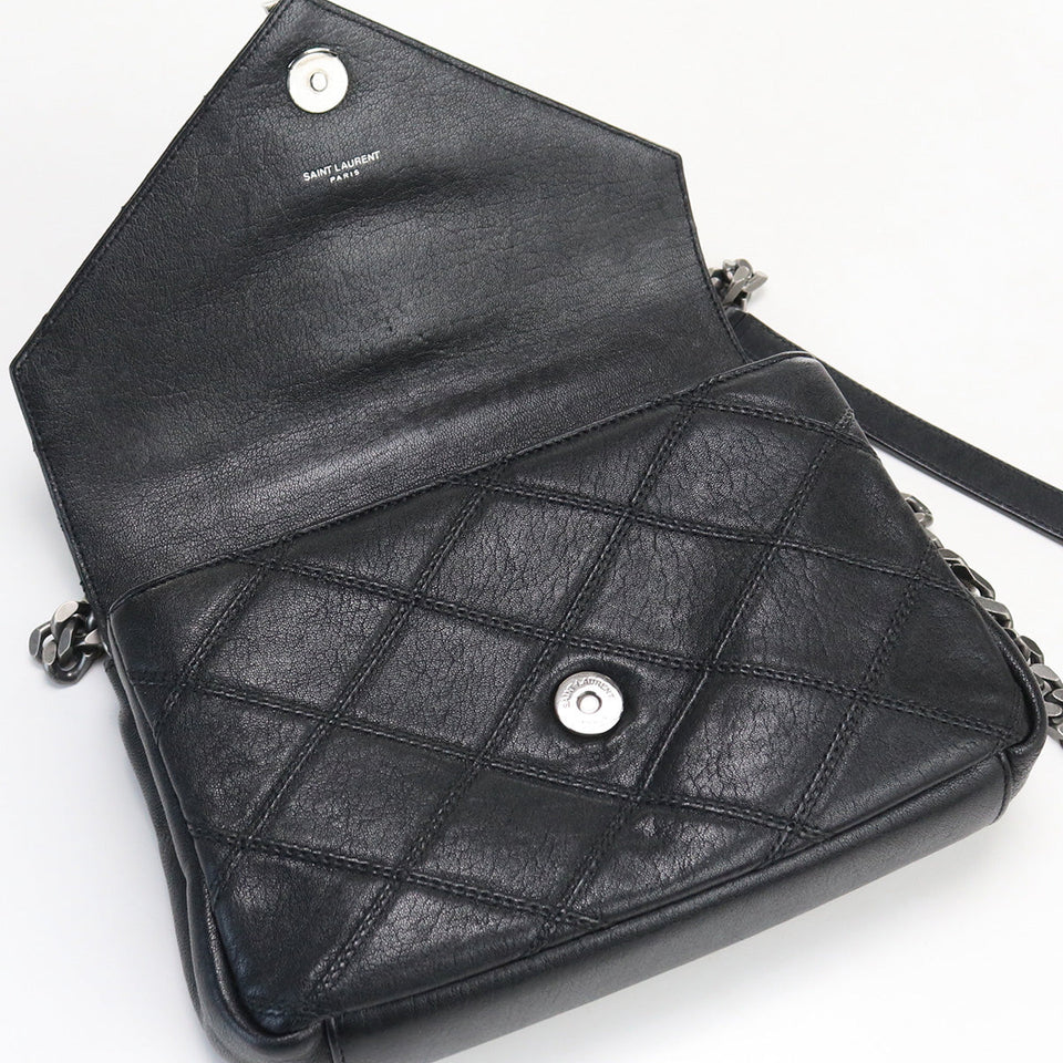 Saint Laurent- 2way Chain Shoulder Handbag Leather