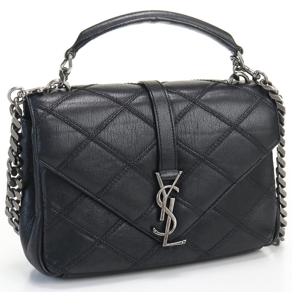 Saint Laurent- 2way Chain Shoulder Handbag Leather