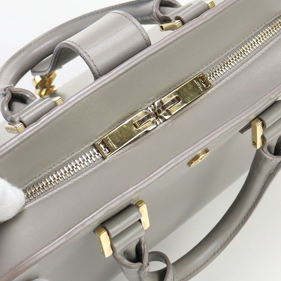 Saint Laurent- Baby Cabas Handbag Leather