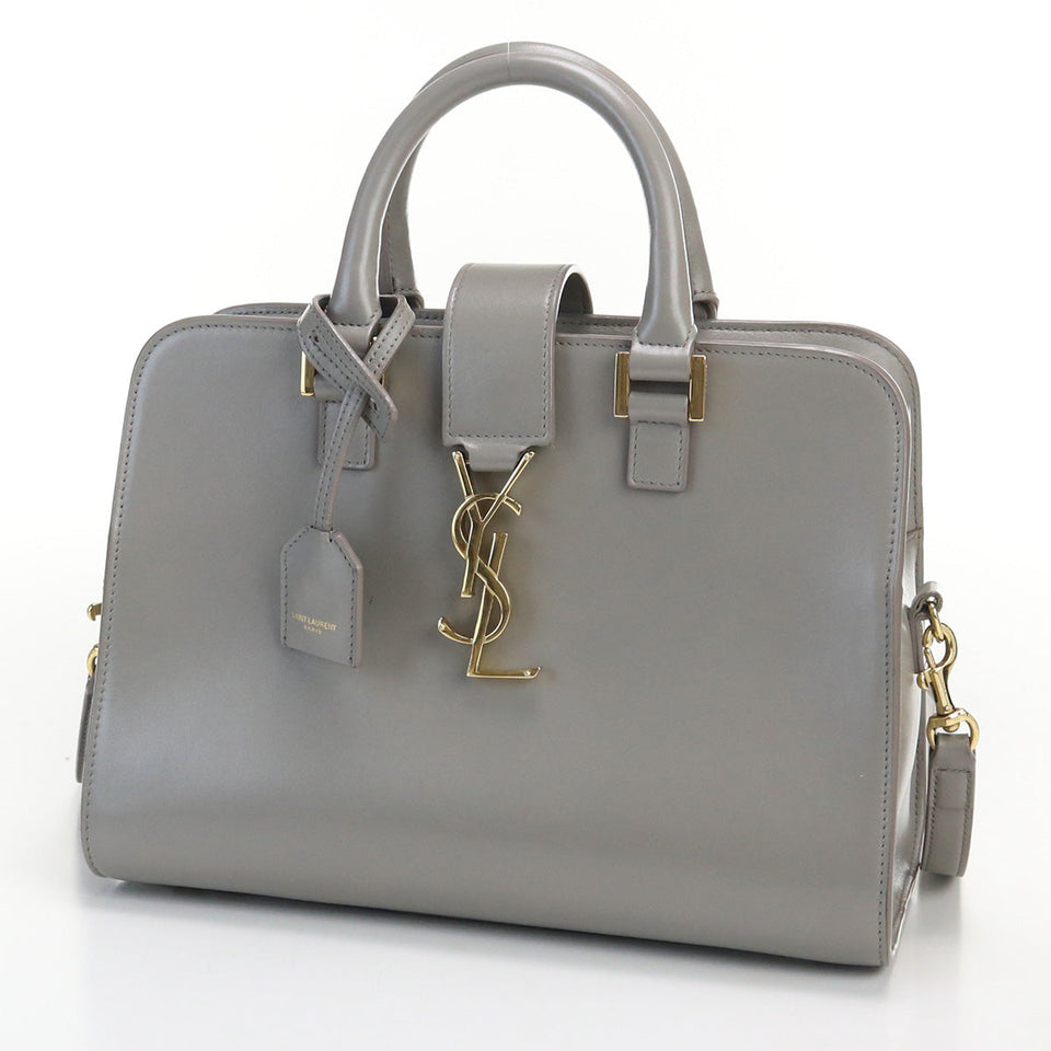 Saint Laurent- Baby Cabas Handbag Leather
