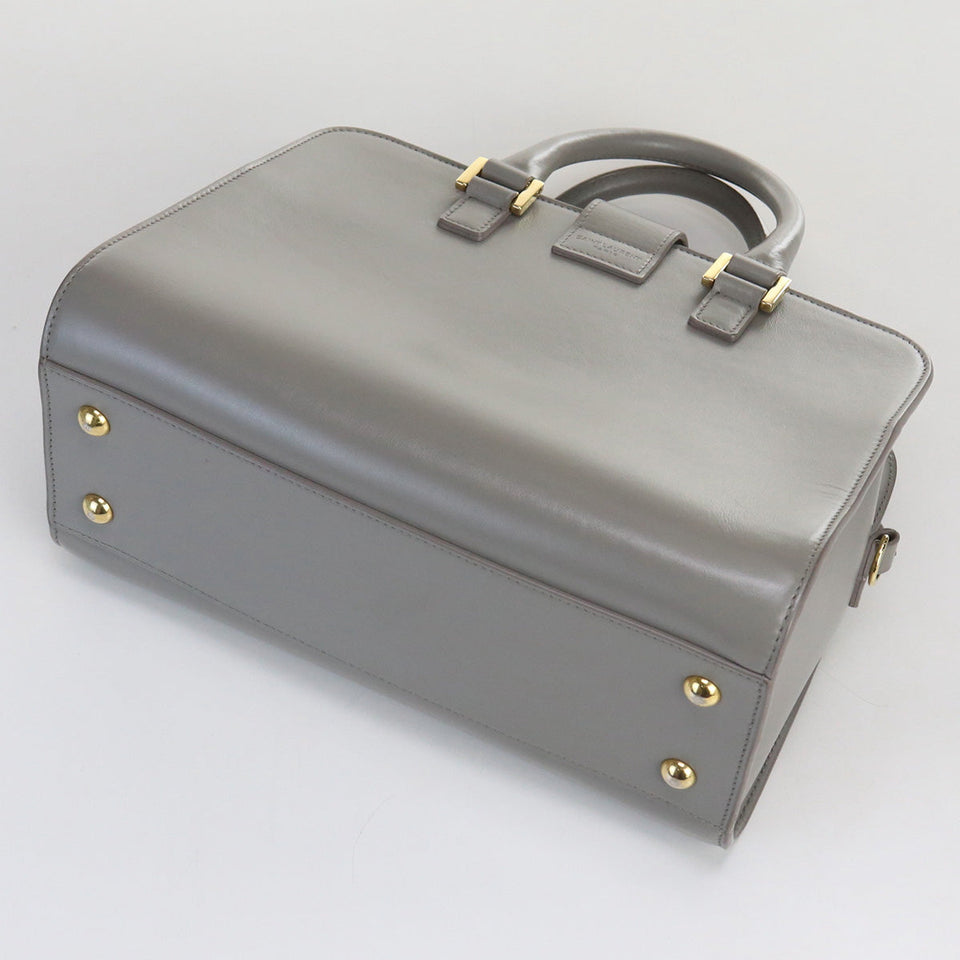 Saint Laurent- Baby Cabas Handbag Leather