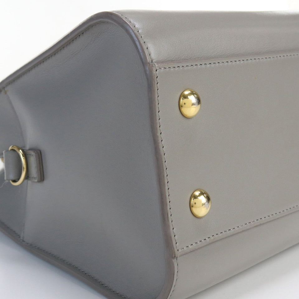 Saint Laurent- Baby Cabas Handbag Leather