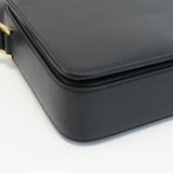 Saint Laurent- University Crossbody Shoulder Bag Leather Black