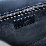 Saint Laurent- University Crossbody Shoulder Bag Leather Black