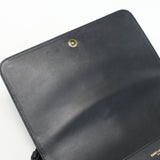 Saint Laurent- University Crossbody Shoulder Bag Leather Black