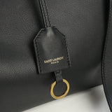 Saint Laurent- Downtown Handbag Calf Black